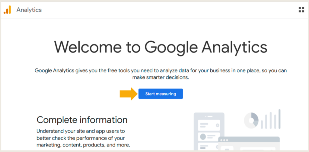 Creating a Google Analytics Account for Showit